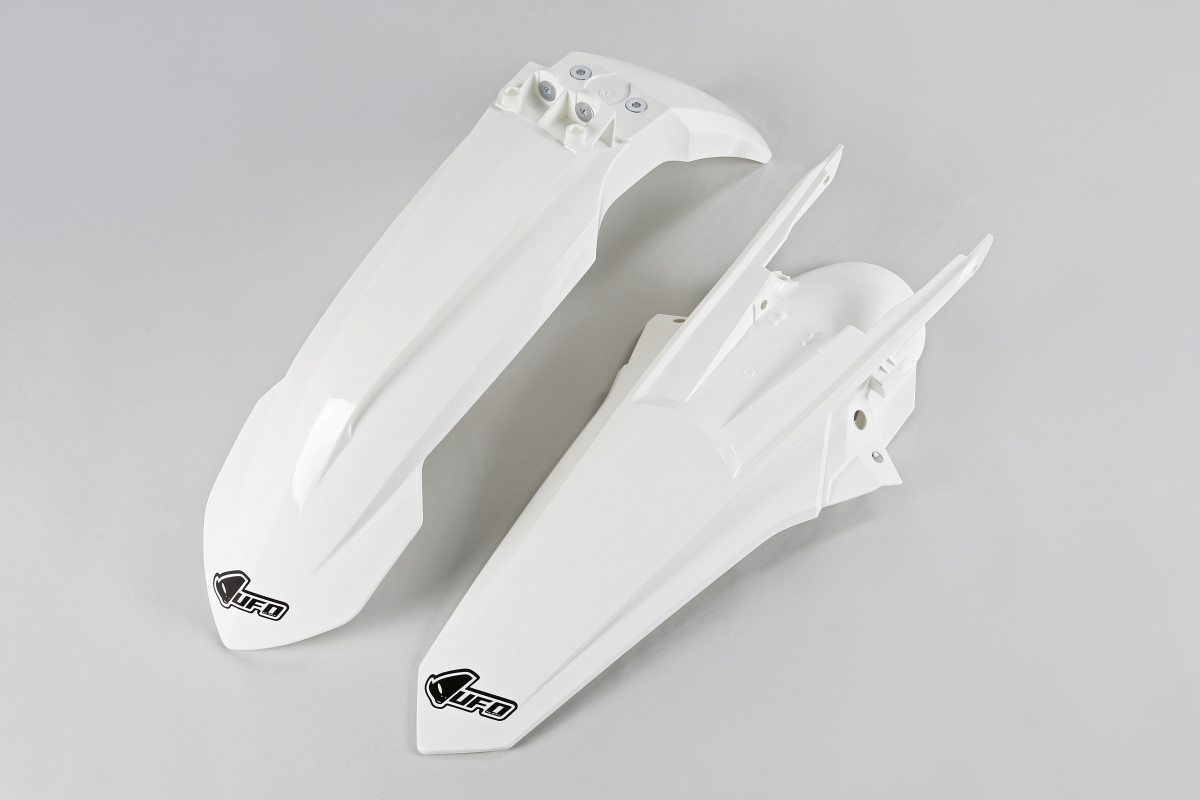 Fenders kit - white 047 - Ktm - REPLICA PLASTICS - KTFK518-047 - UFO Plast