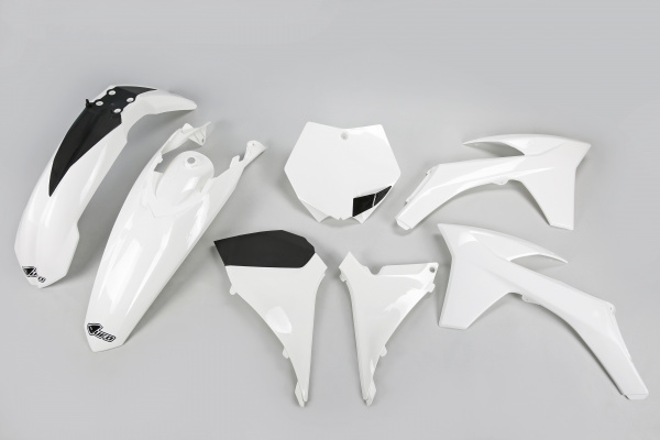 Plastic kit / SXF Ktm - white 047 - REPLICA PLASTICS - KTKIT510-047 - UFO Plast