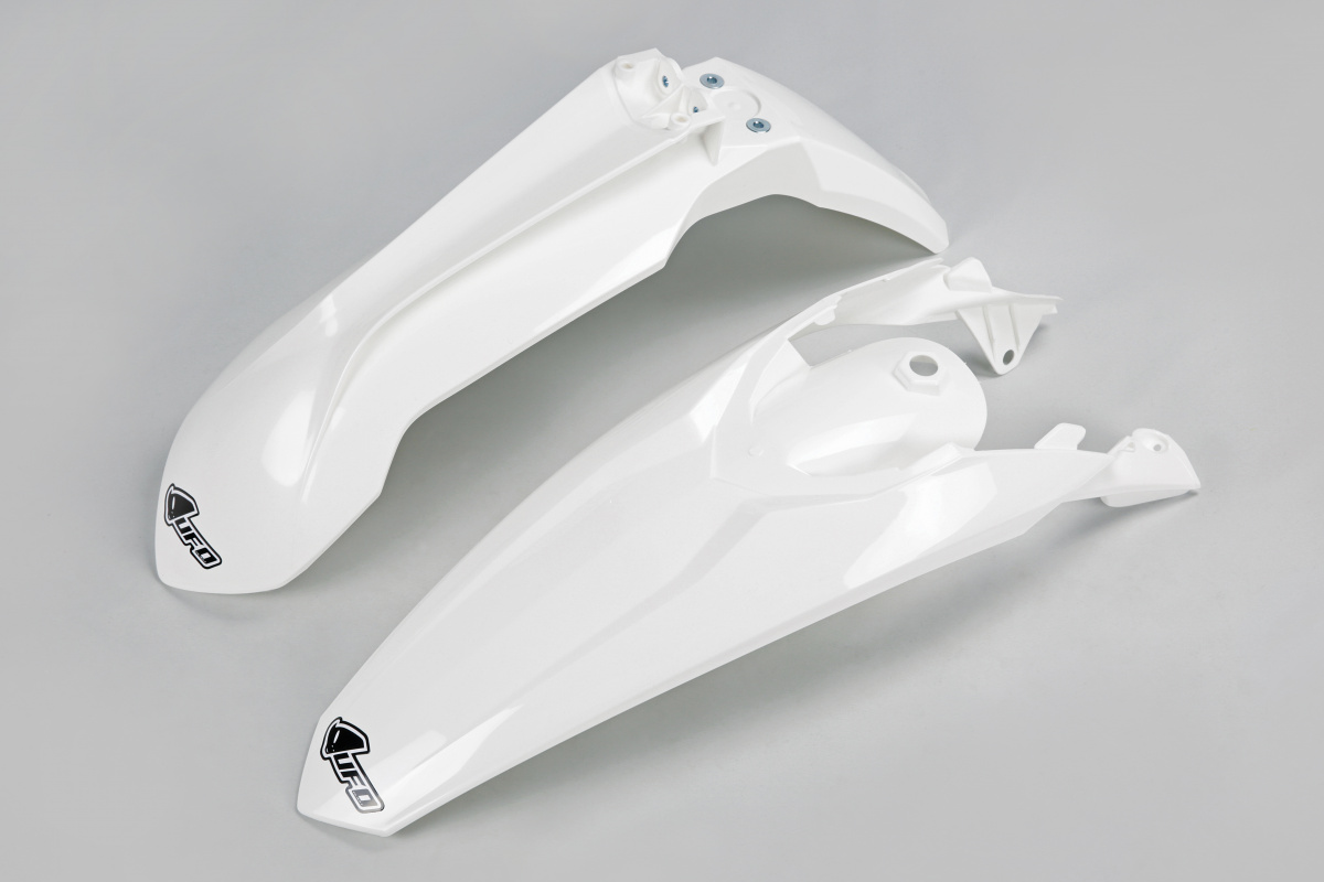 Fenders Kit white for Ktm SX 250/XC 250 - SX 125/XC 125 - SX 150 - SX-F 350/XCF 350 - SX-F 450/XCF 450 - SX-F 250/XCF 250 - R...