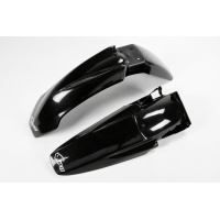 Fenders Kit black for Ktm SX 250/XC 250 (2003) - SX 125/XC 125 (2003) - SX 450 (2003) - REPLICA PLASTICS - KTFK501B-001 - Ufo...