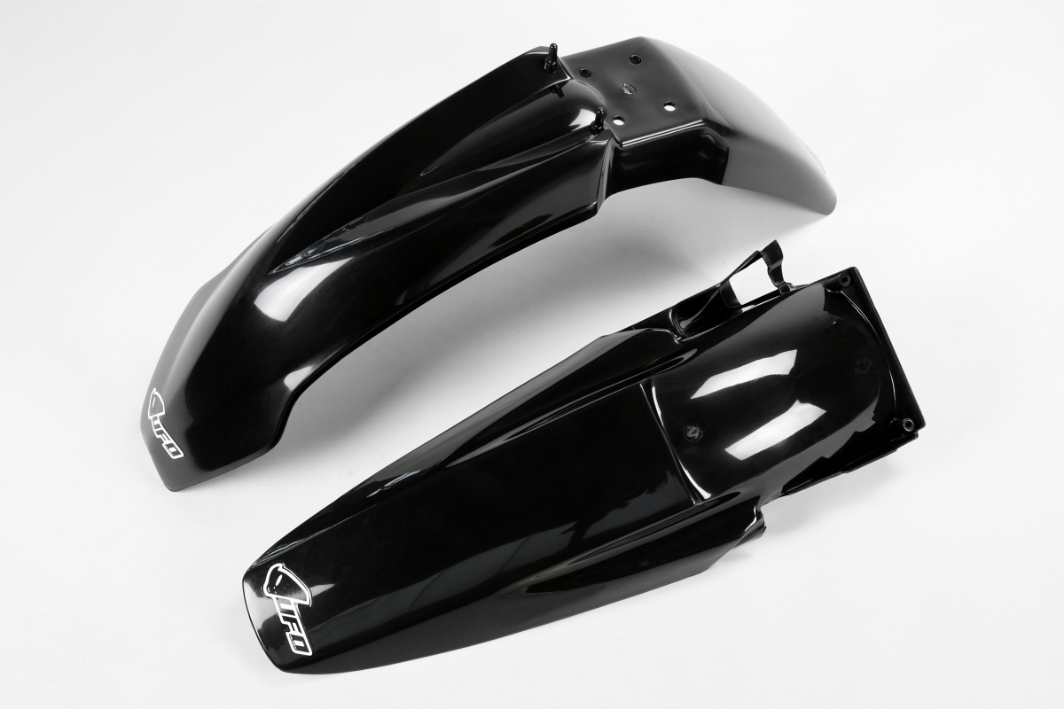 Fenders Kit black for Ktm SX 250/XC 250 (2003) - SX 125/XC 125 (2003) - SX 450 (2003) - REPLICA PLASTICS - KTFK501B-001 - Ufo...