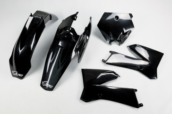 Plastic kit Ktm - black - REPLICA PLASTICS - KTKIT505-001 - UFO Plast