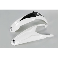 Fenders Kit white for Ktm SX 85 (2013-17) - REPLICA PLASTICS - KTFK514-047 - Ufo Plast