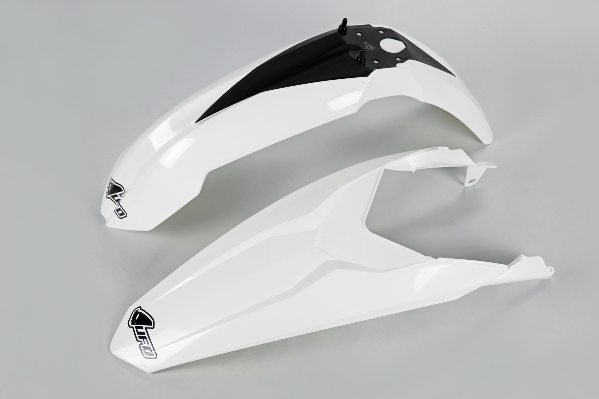 Fenders Kit white for Ktm SX 85 (2013-17) - REPLICA PLASTICS - KTFK514-047 - Ufo Plast