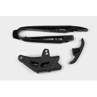 Chain Guide + Swingarm Chain Slider black for Ktm SX 250/XC 250 - SX 125/XC 125 - EXC 125/XC W125 - SX 144 - SX 150 - EXC 20....