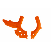 Frame Guard orange for Ktm SX-F 350/XCF 350 (2019-22) - SX-F 450/XCF 450 (2019-22) - SX-F 250/XCF 250 (2019-22) - REPLICA PLA...