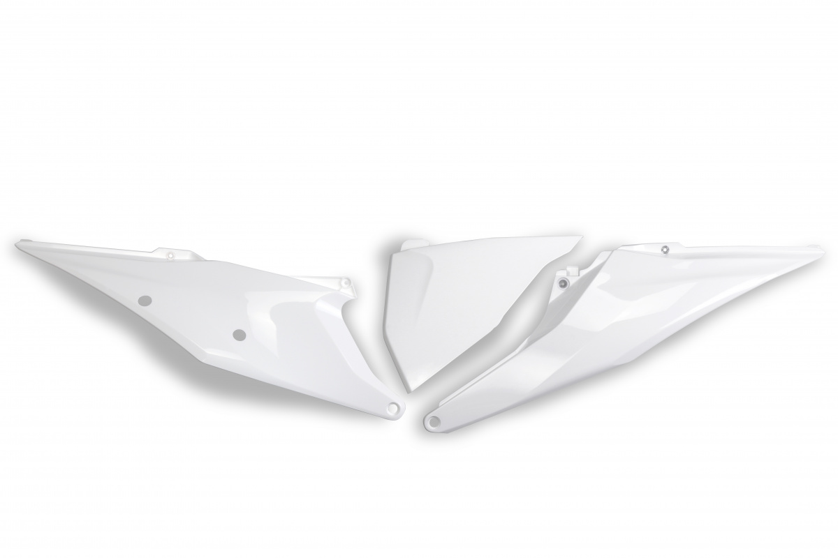 Side Panels white 20-25 for Ktm SX 250/XC 250 - SX 125/XC 125 - EXC 125/XC W125 - SX 150 - EXC 150/XC W150 / XC W150TPI - EX....