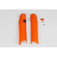 Fork Slider Protector + Quick Starter orange for Ktm SX 250/XC 250 - SX 125/XC 125 - SX 450 - SX 400 - SX 520 - SX-F 250/XCF....