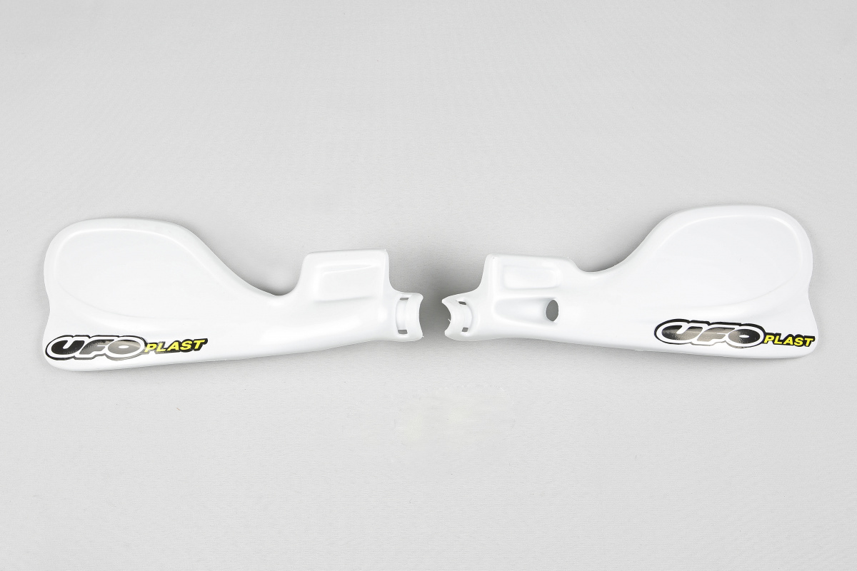 Handguards white for Ktm SX 250/XC 250 - SX 125/XC 125 - EXC 125/XC W125 - EXC 200 - EXC 250/XC W250 - EXC 300/XC W300 - EXC....