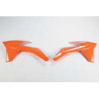 Radiator covers - orange 127 - Ktm - REPLICA PLASTICS - KT04022-127 - UFO Plast