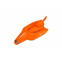 Rear Fender orange for Ktm SX 65 (2009-15) - REPLICA PLASTICS - KT04010-127 - Ufo Plast