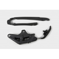 Chain guide+swingarm chain slider - black - Ktm - REPLICA PLASTICS - KT04036-001 - UFO Plast