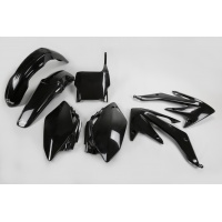 Plastic kit Honda - black - REPLICA PLASTICS - HOKIT108-001 - UFO Plast