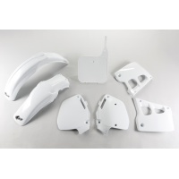 Plastic kit - white 041 - Honda - REPLICA PLASTICS - HOKIT097-041 - UFO Plast