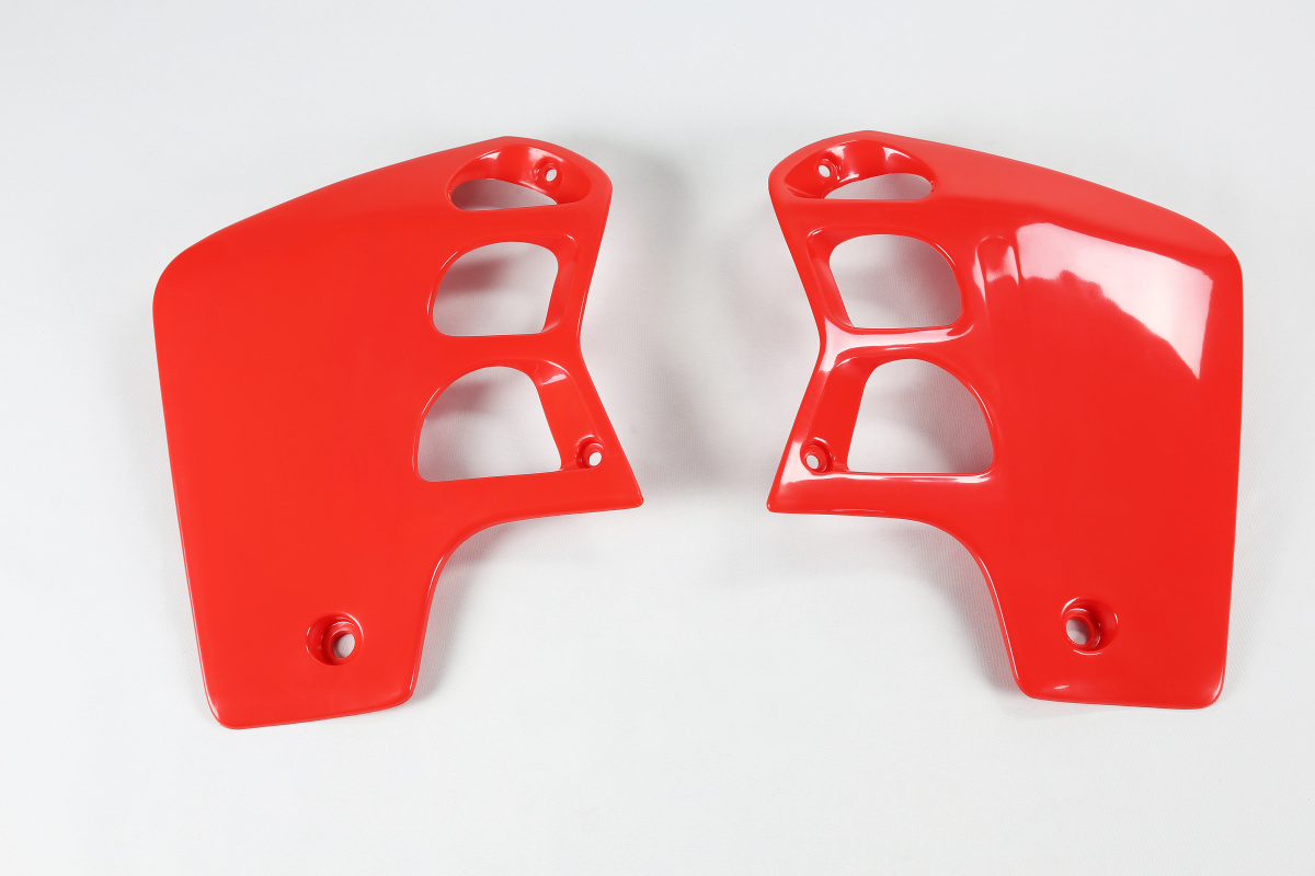 Radiator Covers red for Honda CR 500 (1989) - REPLICA PLASTICS - HO02620-061 - Ufo Plast