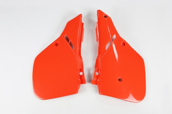 Side Panels orange CR 90 for Honda CR 125 (1987) - CR 250 (1987) - CR 500 (1987) - REPLICA PLASTICS - HO02604-121 - Ufo Plast