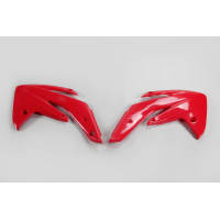 Radiator Covers red for Honda CRF 150R (2007-25) - REPLICA PLASTICS - HO04619-070 - Ufo Plast