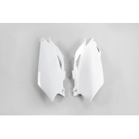 Side Panels white for Honda CRF 250R (2010) - CRF 450R (2009-10) - REPLICA PLASTICS - HO04638-041 - Ufo Plast