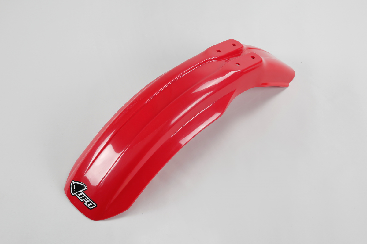 Front Fenders red for Honda CR 80 (1996-02) - CR 85 (2003-25) - REPLICA PLASTICS - HO03623-070 - Ufo Plast