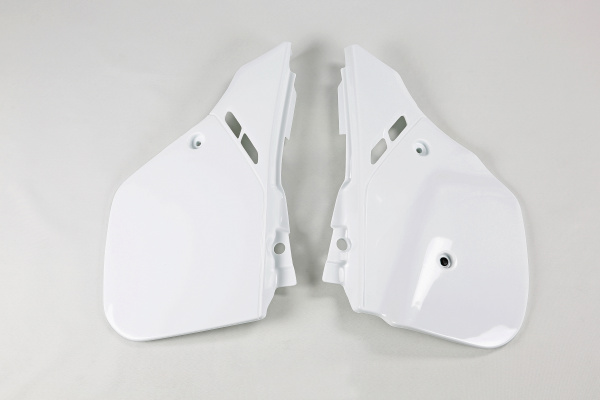 Side Panels white for Honda CR 125 (1989-90) - CR 250 (1988-89) - CR 500 (1989-90) - REPLICA PLASTICS - HO02611-041 - Ufo Plast