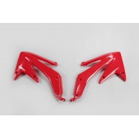 Radiator Covers red for Honda CRF 450R (2005-08) - REPLICA PLASTICS - HO03655-070 - Ufo Plast