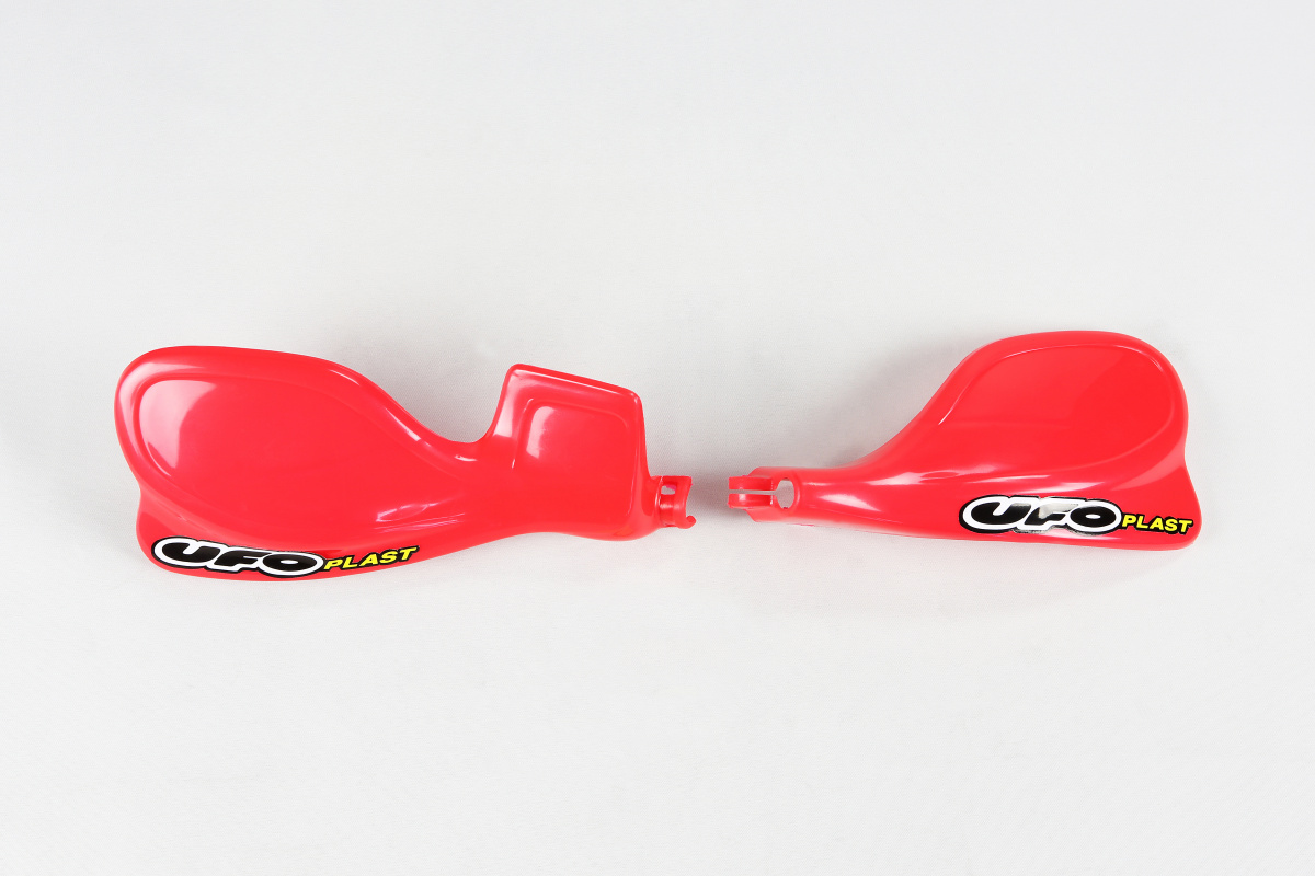 Handguards red for Honda CR 125 (1997-03) - CR 250 (1997-03) - CR 500 (1997-03) - REPLICA PLASTICS - HO03605-070 - Ufo Plast