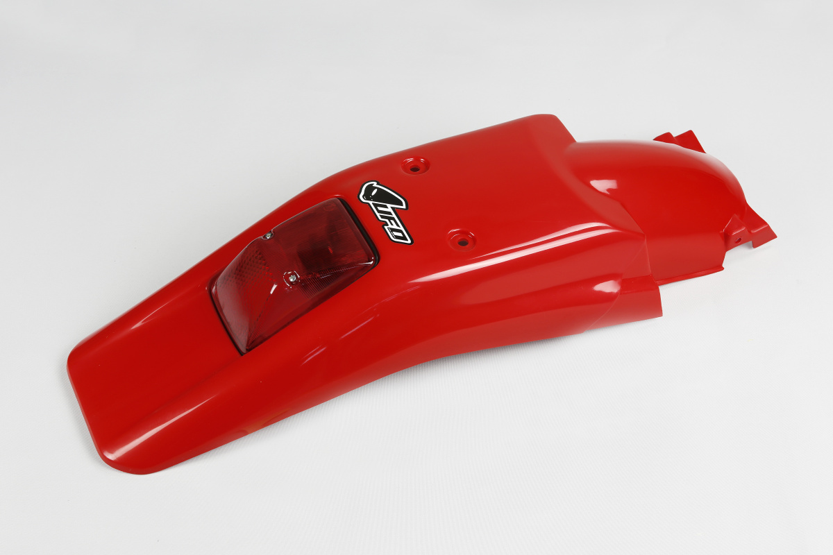 Rear Fender red for Honda XR 250R (1996-25) - XR 400R (1996-25) - REPLICA PLASTICS - HO03611-069 - Ufo Plast