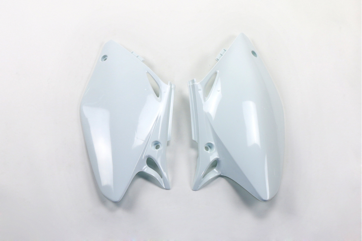 Side Panels white for Honda CRF 450R (2002-04) - REPLICA PLASTICS - HO03694-041 - Ufo Plast