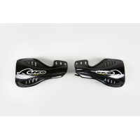 Handguards black for Honda CRF 250X (2004-07) - CRF 250R (2004-07) - CRF 450R (2004-07) - REPLICA PLASTICS - HO03638-001 - Uf...