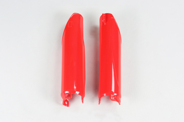 Fork slider protectors - red 070 - Honda - REPLICA PLASTICS - HO03672-070 - UFO Plast