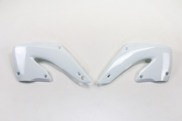 Radiator Covers white for Honda CR 125 (2000-01) - CR 250 (2000-01) - REPLICA PLASTICS - HO03664-041 - Ufo Plast