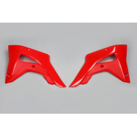 Radiator Covers red for Honda CRF 250RX (2019-21) - CRF 450RX (2017-20) - REPLICA PLASTICS - HO04683-070 - Ufo Plast