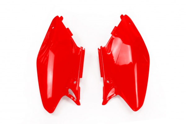 Side Panels red for Honda CR 125 (2002-07) - CR 250 (2002-07) - REPLICA PLASTICS - HO03690-070 - Ufo Plast