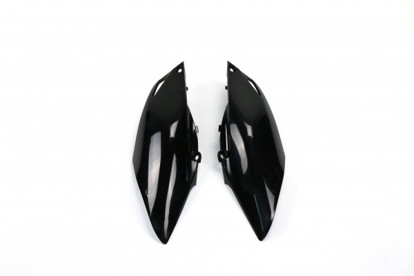 Side Panels black for Honda CRF 250R (2014-17) - CRF 450R (2013-16) - REPLICA PLASTICS - HO04659-001 - Ufo Plast