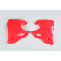 Radiator covers - red 067 - Honda - REPLICA PLASTICS - HO02653-067 - UFO Plast