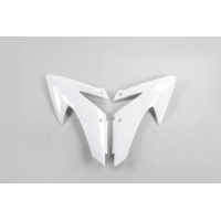 Radiator Covers white for Honda CRF 230 (2008-14) - REPLICA PLASTICS - HO04650-041 - Ufo Plast