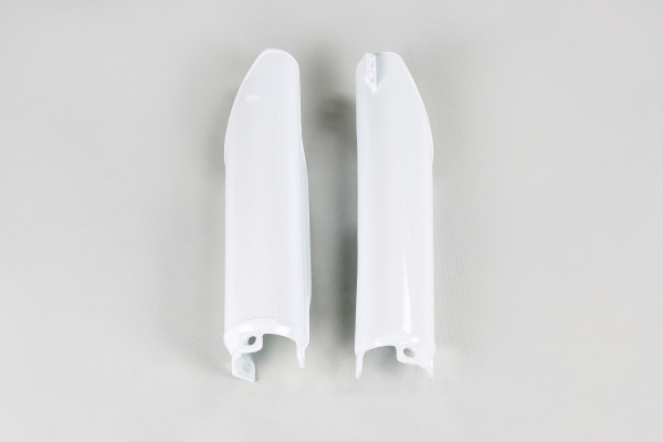 Fork Slider Protectors white for Honda CRF 250X - CRF 450X - CR 125 - CR 250 - CR 500 - CRF 250R - CRF 450R - REPLICA PLASTIC...