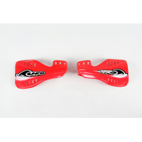 Handguards red for Honda CRF 250X (2004-07) - CRF 250R (2004-07) - CRF 450R (2004-07) - REPLICA PLASTICS - HO03638-070 - Ufo ...