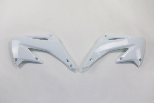 Radiator covers - white 041 - Honda - REPLICA PLASTICS - HO03689-041 - UFO Plast