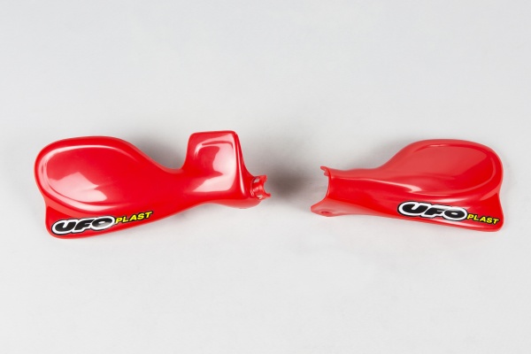 Handguards red for Honda CRF 450R (2002-03) - REPLICA PLASTICS - HO03698-070 - Ufo Plast