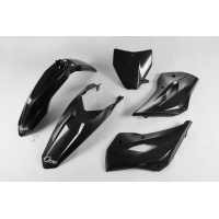 Plastic Kit black for Husqvarna TC 85 (2014-17) - REPLICA PLASTICS - HUKIT619-001 - Ufo Plast