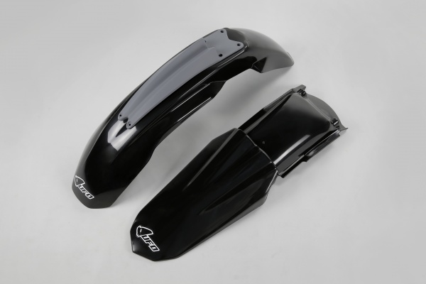 Fenders Kit black for Husqvarna CR 125 (2006-08) - CR 250 (2006-13) - TC 250 (2006-07) - TC 125 (2006-07) - REPLICA PLASTICS ...