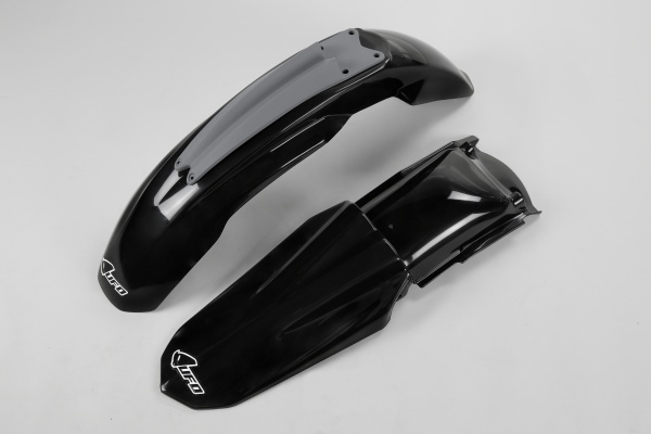 Fenders Kit black for Husqvarna CR 125 (2005) - CR 250 (2005) - TC 250 (2005) - TC 125 (2005) - REPLICA PLASTICS - HUFK601-00...