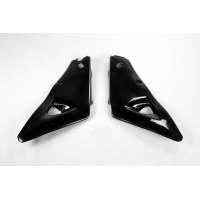 Radiator covers / Upper part - black - Husqvarna - REPLICA PLASTICS - HU03303-001 - UFO Plast