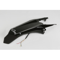 Rear fender / Enduro LED - black - Husqvarna - REPLICA PLASTICS - HU03362-001 - UFO Plast