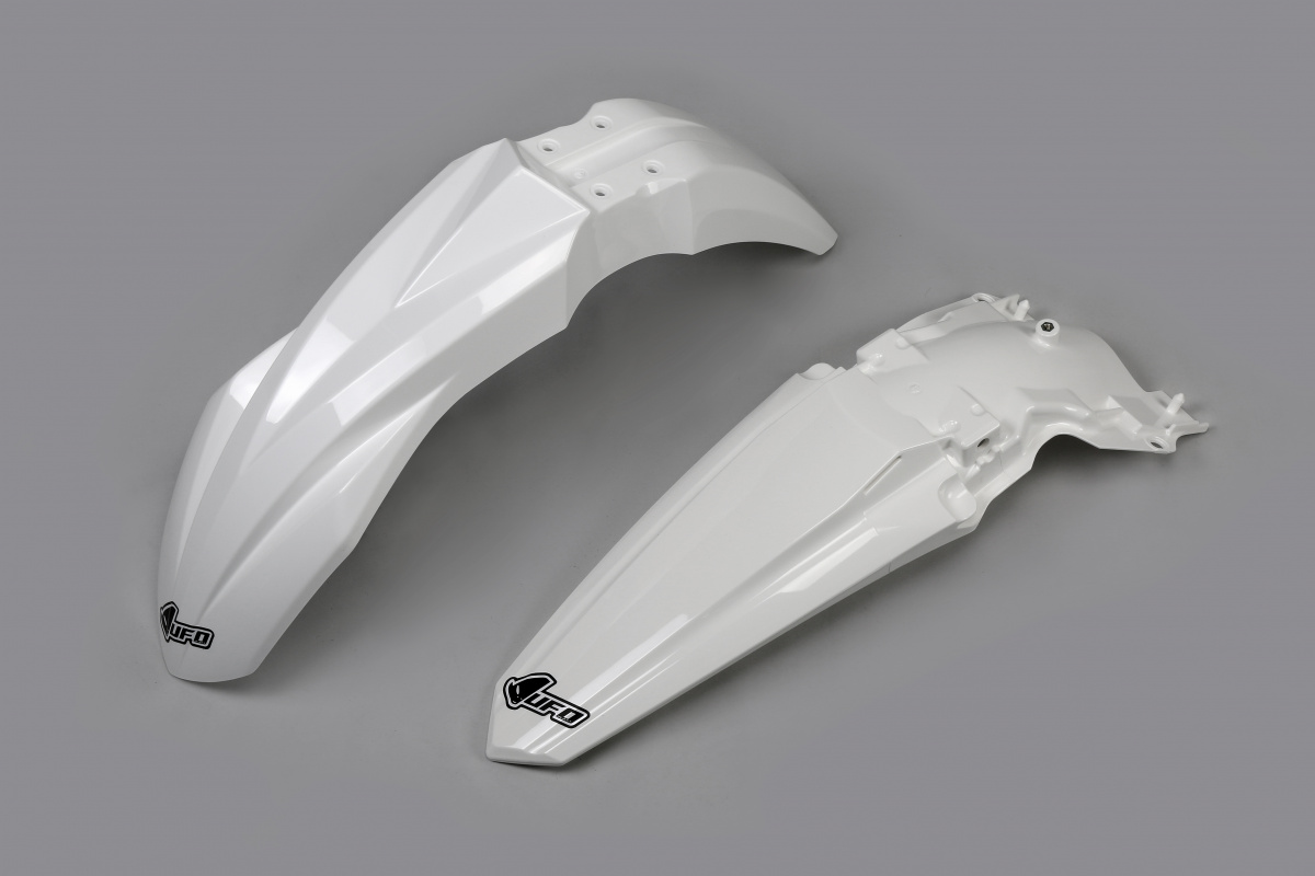 Fenders kit - white 047 - Kawasaki - REPLICA PLASTICS - KAFK225-047 - UFO Plast