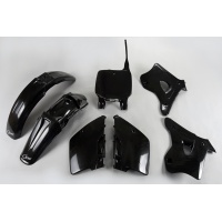 Plastic kit Kawasaki - black - REPLICA PLASTICS - KAKIT192-001 - UFO Plast