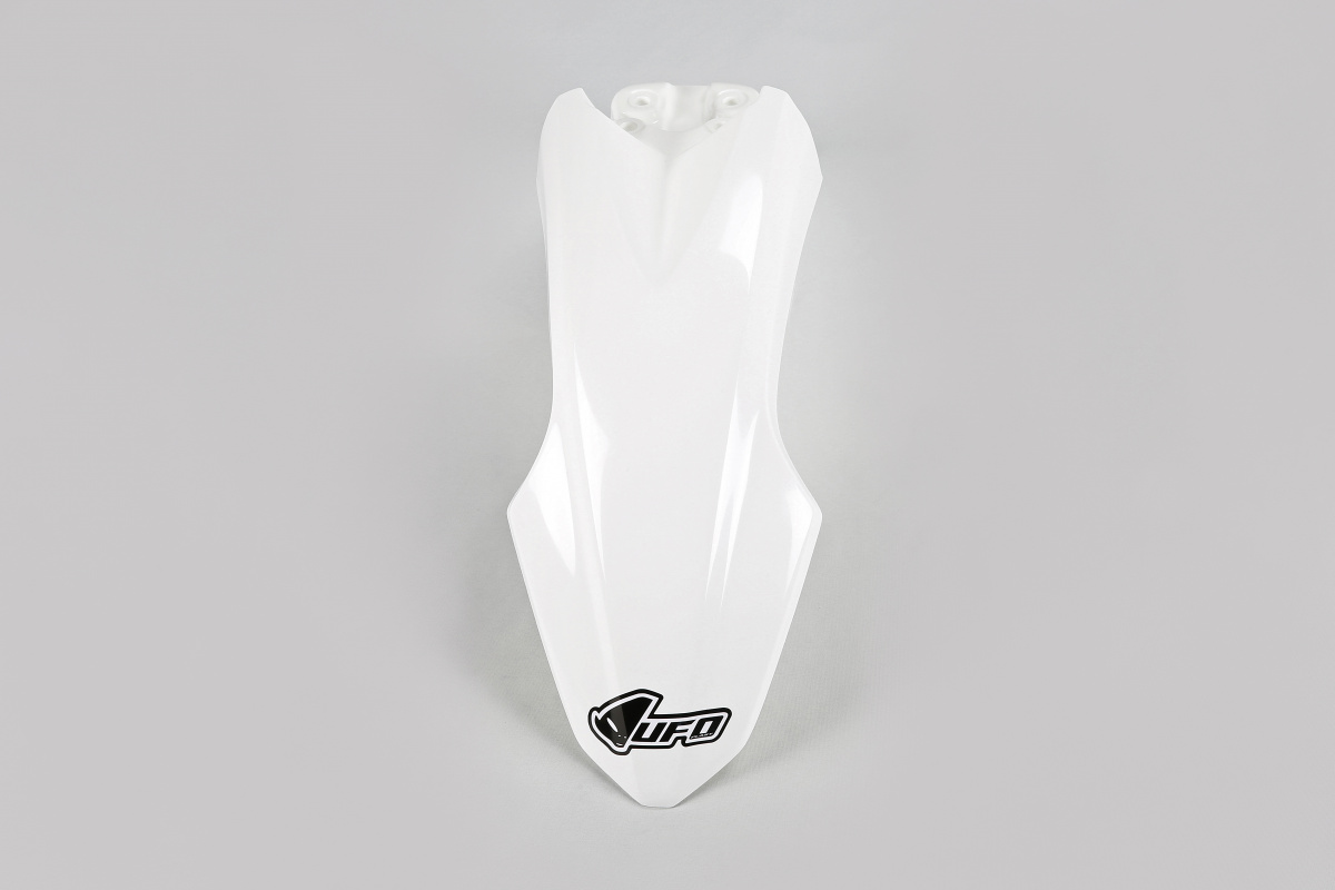 Front Fenders white for Kawasaki KLX 110 (2010-25) - REPLICA PLASTICS - KA04714-047 - Ufo Plast