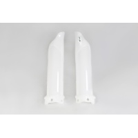 Fork Slider Protectors neutral for Kawasaki KX 85 (2014-25) - KX 100 (2014-21) - KX 112 (2022-25) - REPLICA PLASTICS - KA0473...