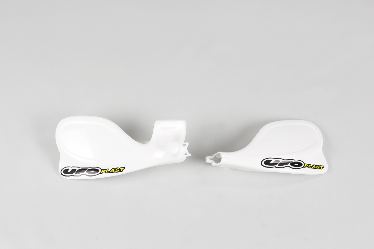 Mixed spare parts / Handguards - white 047 - Kawasaki - REPLICA PLASTICS - KA03709-047 - UFO Plast